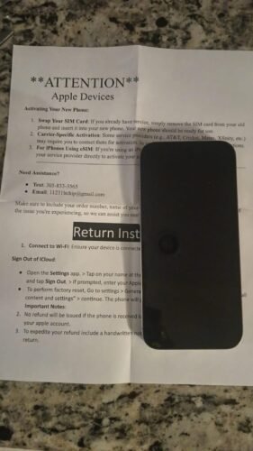 Apple iPhone 16 Pro Max. US Version. 256GB. Black Titanium - Unlocked (Renewed) photo review