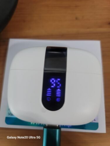 TAGRY Bluetooth Headphones True Wireless Earbuds 60H Playback LED Power Display Earphones with Wireless Charging Case IPX5 Waterproof in-Ear Ear buds with Mic for TV Smart Phone Laptop Computer Sports photo review