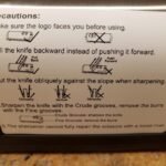 Narcissus Knife Sharpener. Professional 2 Stage Electric Knife Sharpener for Quick Sharpening & Polishing. with Scissors Sharpener and Metal Dust Collection Box. Stainless Steel. Silver photo review