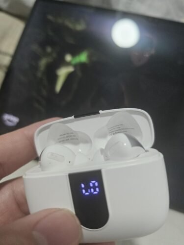 TAGRY Bluetooth Headphones True Wireless Earbuds 60H Playback LED Power Display Earphones with Wireless Charging Case IPX5 Waterproof in-Ear Ear buds with Mic for TV Smart Phone Laptop Computer Sports photo review