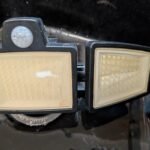 Tuffenough Solar Outdoor Lights 2500LM 210 LED Security Lights with Remote Control.3 Heads Motion Sensor Lights. IP65 Waterproof.270° Wide Angle Flood Wall Lights with 3 Modes(2 Packs) photo review