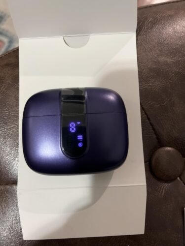 TAGRY Bluetooth Headphones True Wireless Earbuds 60H Playback LED Power Display Earphones with Wireless Charging Case IPX5 Waterproof in-Ear Ear buds with Mic for TV Smart Phone Laptop Computer Sports photo review