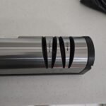 Narcissus Knife Sharpener. Professional 2 Stage Electric Knife Sharpener for Quick Sharpening & Polishing. with Scissors Sharpener and Metal Dust Collection Box. Stainless Steel. Silver photo review