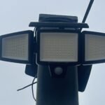 Tuffenough Solar Outdoor Lights 2500LM 210 LED Security Lights with Remote Control.3 Heads Motion Sensor Lights. IP65 Waterproof.270° Wide Angle Flood Wall Lights with 3 Modes(2 Packs) photo review