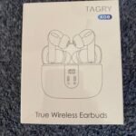 TAGRY Bluetooth Headphones True Wireless Earbuds 60H Playback LED Power Display Earphones with Wireless Charging Case IPX5 Waterproof in-Ear Ear buds with Mic for TV Smart Phone Laptop Computer Sports photo review