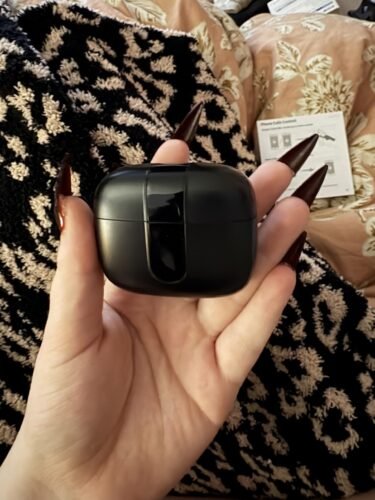 TAGRY Bluetooth Headphones True Wireless Earbuds 60H Playback LED Power Display Earphones with Wireless Charging Case IPX5 Waterproof in-Ear Ear buds with Mic for TV Smart Phone Laptop Computer Sports photo review