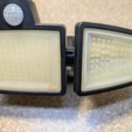 Tuffenough Solar Outdoor Lights 2500LM 210 LED Security Lights with Remote Control.3 Heads Motion Sensor Lights. IP65 Waterproof.270° Wide Angle Flood Wall Lights with 3 Modes(2 Packs) photo review