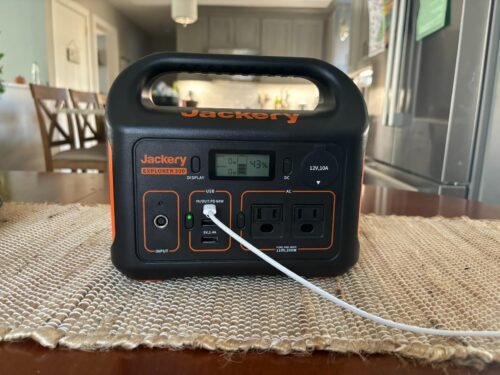 Jackery Portable Power Station Explorer 300. 293Wh Backup Lithium Battery. Solar Generator for Outdoors Camping Travel Hunting Blackout (Solar Panel Optional) photo review