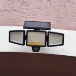 Tuffenough Solar Outdoor Lights 2500LM 210 LED Security Lights with Remote Control.3 Heads Motion Sensor Lights. IP65 Waterproof.270° Wide Angle Flood Wall Lights with 3 Modes(2 Packs) photo review