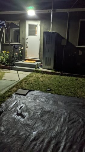 Tuffenough Solar Outdoor Lights 2500LM 210 LED Security Lights with Remote Control.3 Heads Motion Sensor Lights. IP65 Waterproof.270° Wide Angle Flood Wall Lights with 3 Modes(2 Packs) photo review