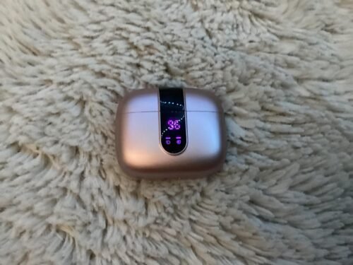 TAGRY Bluetooth Headphones True Wireless Earbuds 60H Playback LED Power Display Earphones with Wireless Charging Case IPX5 Waterproof in-Ear Ear buds with Mic for TV Smart Phone Laptop Computer Sports photo review