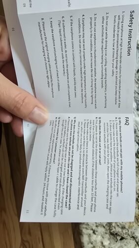 TAGRY Bluetooth Headphones True Wireless Earbuds 60H Playback LED Power Display Earphones with Wireless Charging Case IPX5 Waterproof in-Ear Ear buds with Mic for TV Smart Phone Laptop Computer Sports photo review