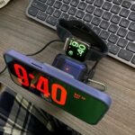 Anker MagGo 3 in 1 iPhone 17 Charging Station. MagSafe-Compatible Wireless Charger Stand. Qi2 Certified 15W Foldable Charger for iPhone 17/16/15/14/13/12. AirPods. Apple Watch Ultra(Adapter Included) photo review