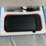 BLAVOR Solar Power Bank 10.000mAh. Portable Wireless Charger. 20W Fast Charging External Battery Pack with USB C for Cell Phones. Solar Panel Charging with Dual Flashlight for Camping photo review